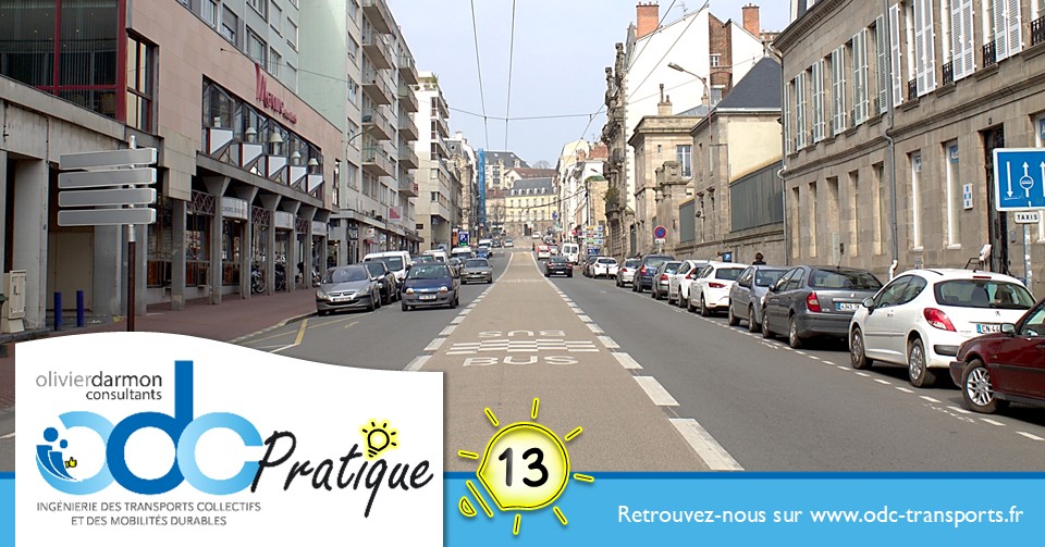 Comment insérer des couloirs bus dans une voirie contrainte ?